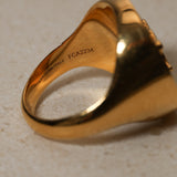 Celine Triomphe Signet Ring