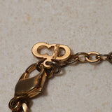 Dior Logo Bar Pendant Necklace