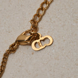 Dior Micro Logo Charms Necklace