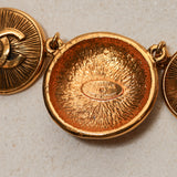 Chanel 70s-80s Medallions Necklace 24k GP