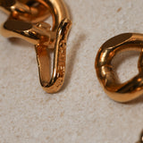 Chanel 1994 Chunky Chain Wax Seal Belt 24k GP