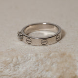 Cartier 18K WG Love Diamond Solitaire Ring
