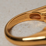 Gucci Logo Signet Ring