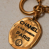 Chanel 80s CC Logo Medallions Bracelet 24k GP