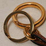 Loewe Gold Anagram Bag Charm