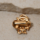 Dior Insignia Logo Clip-On Earrings