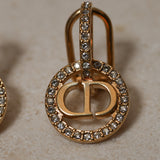 Dior 2Petit CD Clip-On Earrings