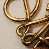 Loewe Gold Anagram Bag Charm