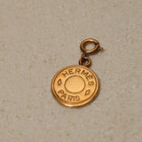 Hermès Clou de Selle Pendant with Chain