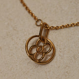 Louis Vuitton Twiggy Flower Pendant Necklace
