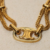 Celine Enameled Triomphe Choker