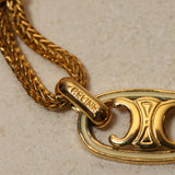 Celine Enameled Triomphe Choker