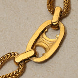 Celine Enameled Triomphe Choker