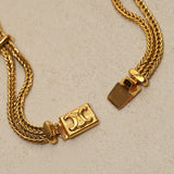 Celine Enameled Triomphe Choker