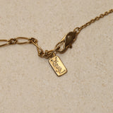 Saint Laurent 90s Cassandre Logo Pendant Necklace