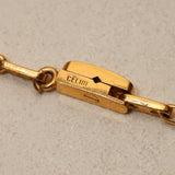 Celine Macadam Paperclip Chain Necklace