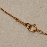 Tiffany & Co. x Elsa Peretti 18K YG Diamond Mini Bean Necklace