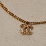 Chanel 2003 CC Charms Station Necklace 24K GP