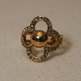Louis Vuitton Crystal Flower Power Ring