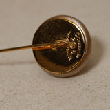 Chanel 1986 Pearl Pin Brooch 24K GP