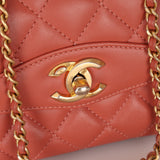 Chanel 2017 Lambskin Coco Mini Flap