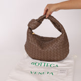 Bottega Veneta Intrecciato Dark Taupe Teen Jodie