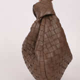 Bottega Veneta Intrecciato Dark Taupe Teen Jodie