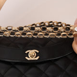 Rare Chanel 2019 Lambskin Bijoux Diana Camera Bag