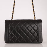 Chanel 1993 Lambskin Medium Diana Flap 24K GP