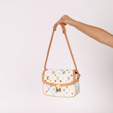 Limited Edition Louis Vuitton x Takashi Murakami White Sologne