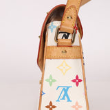Limited Edition Louis Vuitton x Takashi Murakami White Sologne