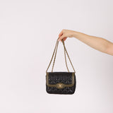 Chanel 2016 Lambskin Quilted Mini Two Tone Day Flap Bag