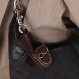 Gucci Horsebit Suede Loafer Bag Charm