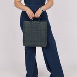 Chanel 1997 Denim Chocolate Bar Tote