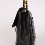 Chanel 1996 Turnlock Jumbo Flap Bag 24K GP