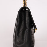 Chanel 1996 Turnlock Jumbo Flap Bag 24K GP