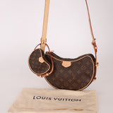 Louis Vuitton Monogram Croissant PM w/ Micro Croissant