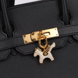 FashioNica Gold Pavè Pegasus Bag Charm