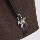 FashioNica Silver Pegasus Bag Charm