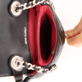 Chanel 2017 Lambskin Quilted Turnlock Chain Around Flap Crossbody