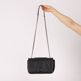 Chanel 2016 Calfskin Stitched CC Case Flap Bag