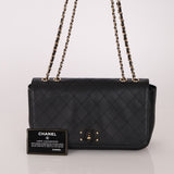 Chanel 2016 Calfskin Stitched CC Case Flap Bag