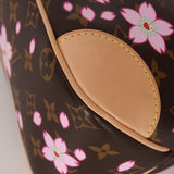 Limited Edition 2025 Louis Vuitton x Takashi Murakami Cherry Blossom Boulogne PM