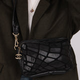 Chanel 2008 Lambskin Scales Camera Bag