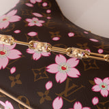 Limited Edition 2025 Louis Vuitton x Takashi Murakami Cherry Blossom Boulogne PM