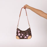 Limited Edition 2025 Louis Vuitton x Takashi Murakami Cherry Blossom Boulogne PM