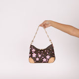 Limited Edition 2025 Louis Vuitton x Takashi Murakami Cherry Blossom Boulogne PM