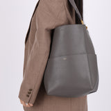 Celine Leather Medium Sangle Tote