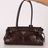 Prada Bonnie Medium Leather Shoulder Bag
