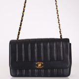 Chanel 1991 Lambskin Vertical Small Flap